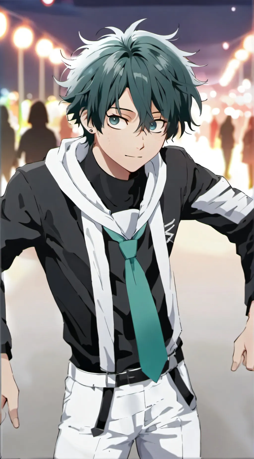 ai character: Izuku Midoriya background
