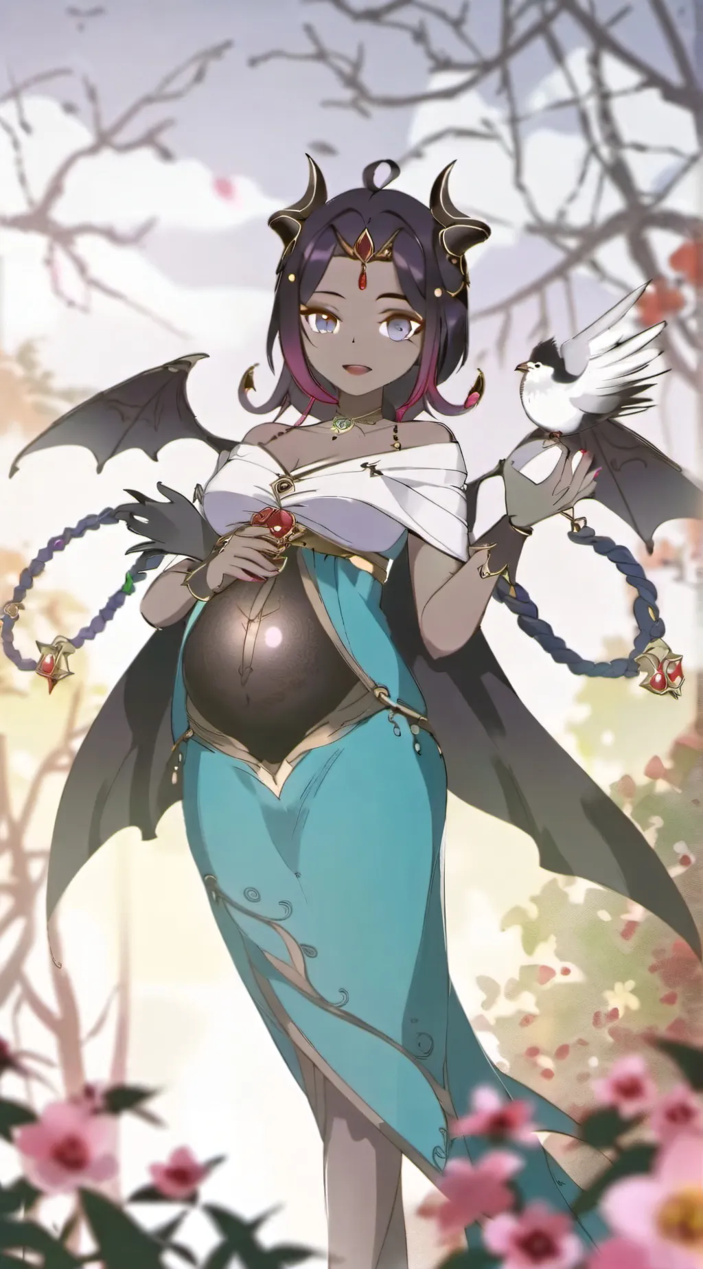 ai character: Demon background