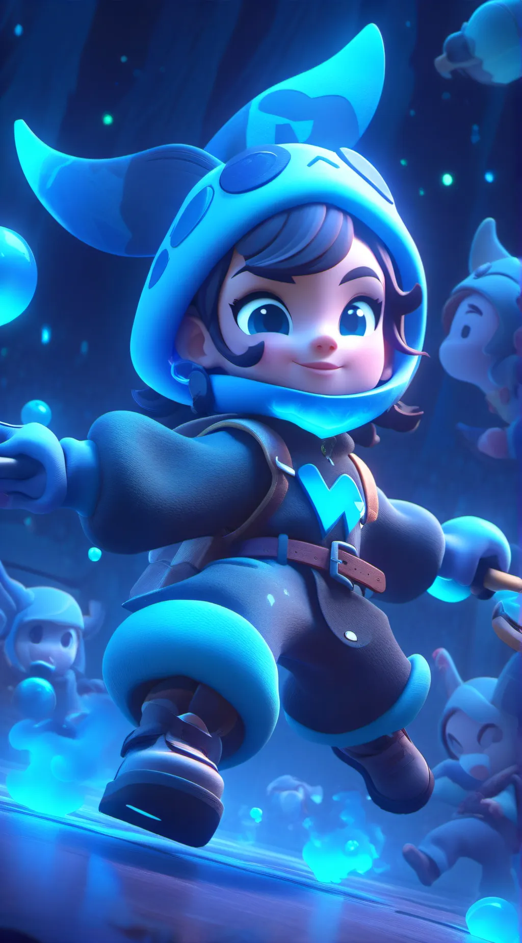 ai character: The vees background