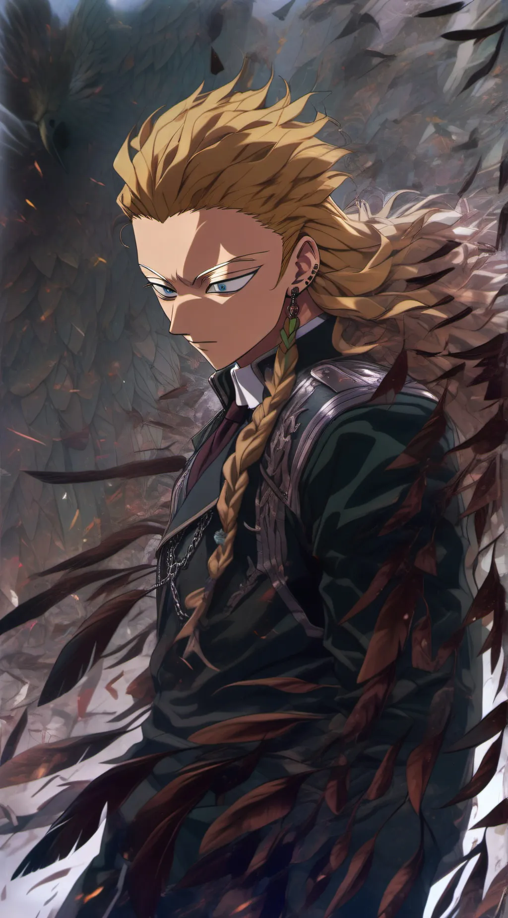 ai character: hawks side kick background