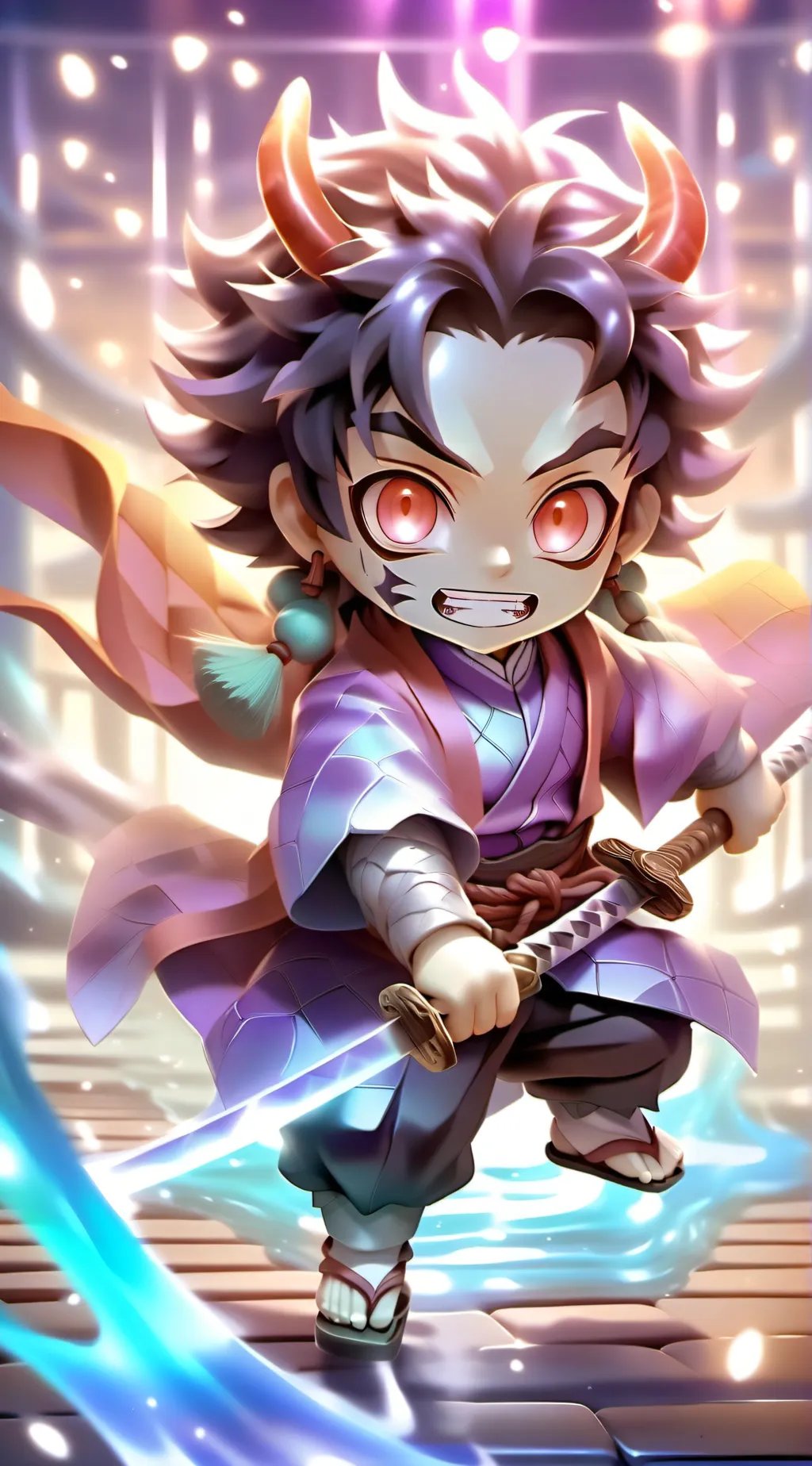 ai character: Demon Slayer Crew background
