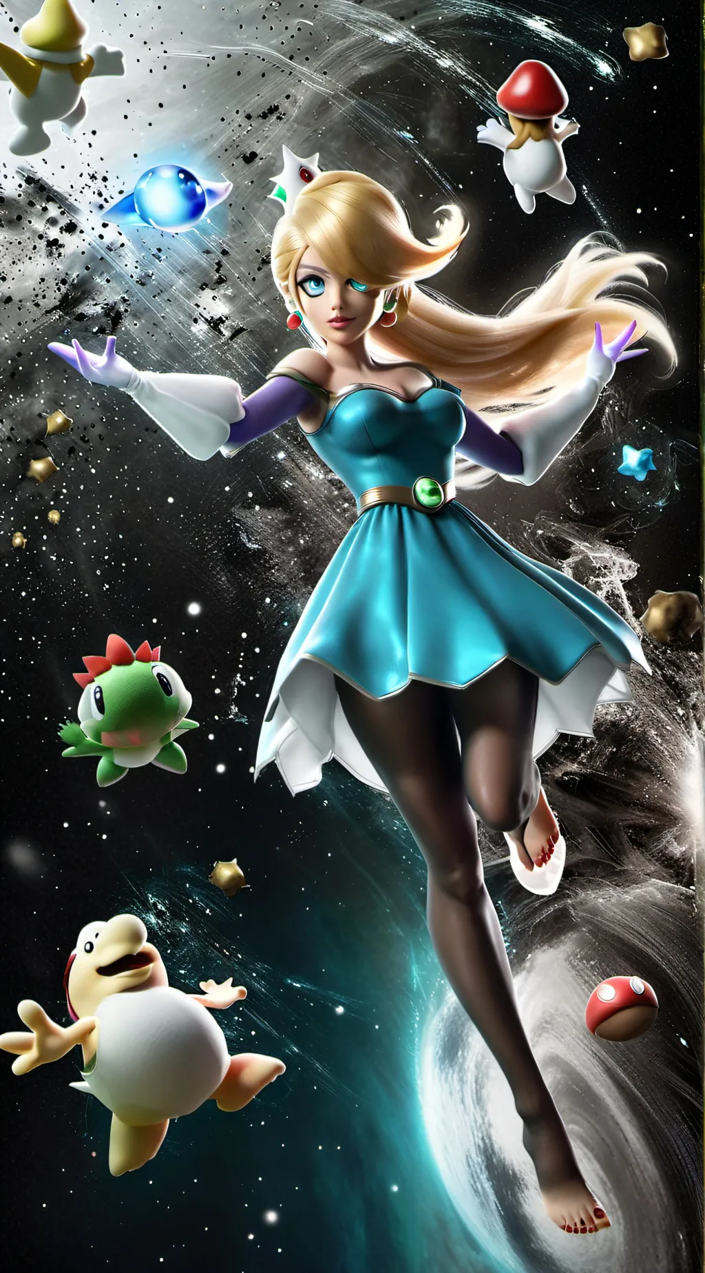 ai character: Rosalina background