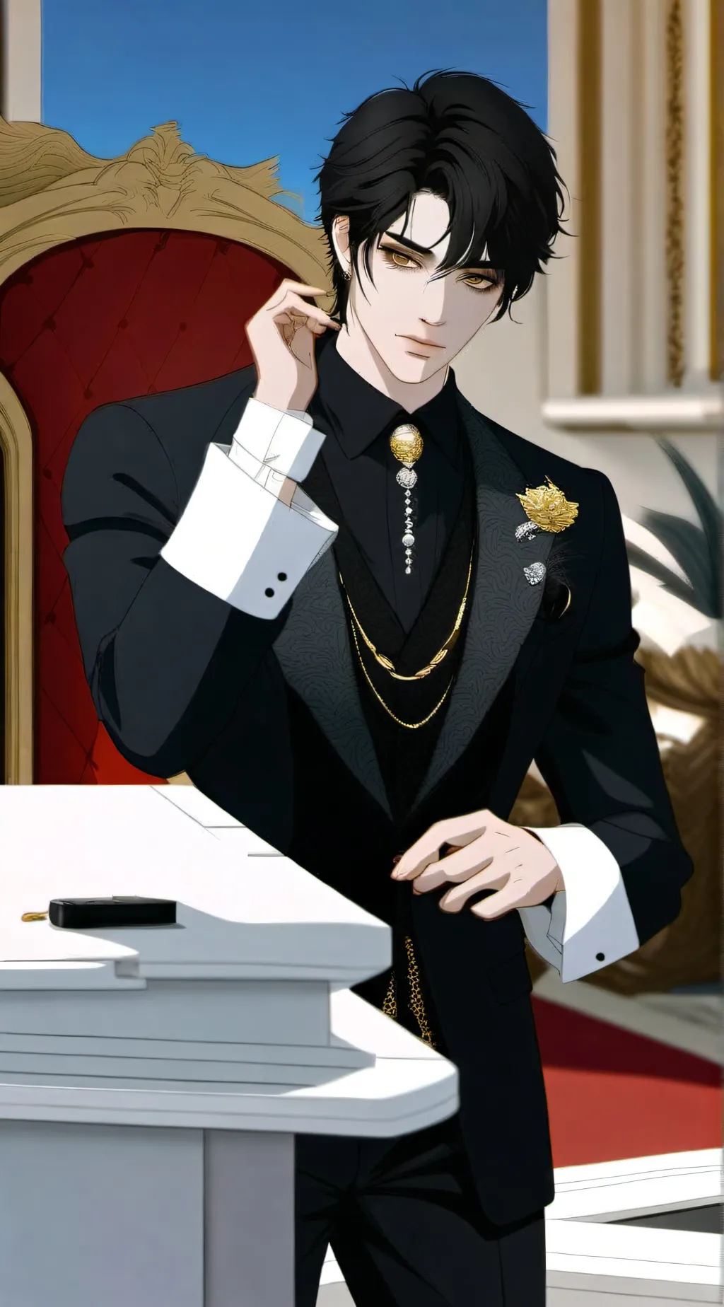 ai character: 𝑳𝒆𝒐 𝒎𝒐𝒓𝒗𝒊𝒐𝒖𝒔 background