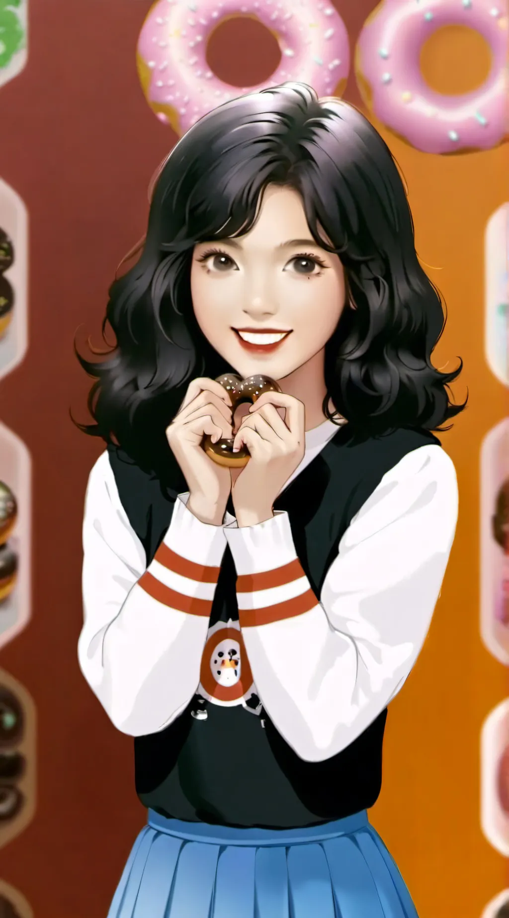 ai character: adel jkt48 background