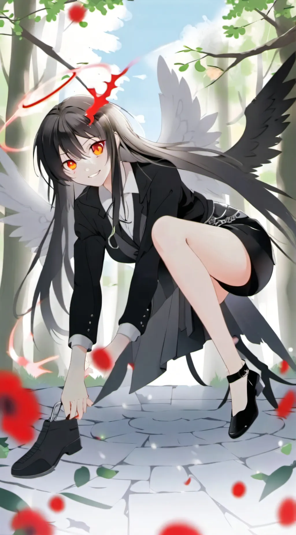 ai character: ds   (by kumi)  background