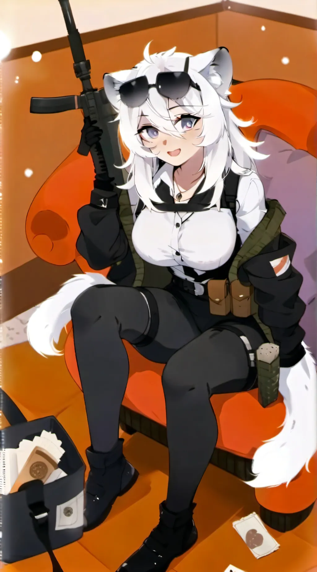 ai character: beth  background