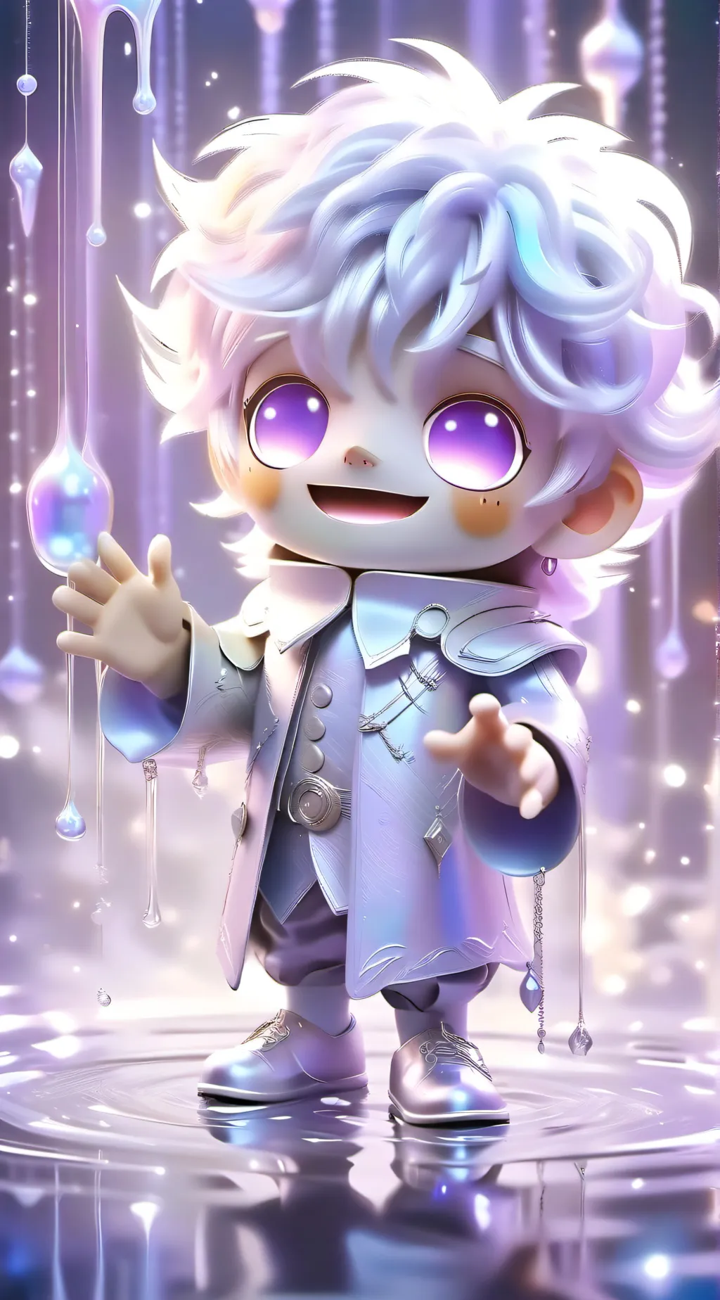 ai character: Jeffy  background