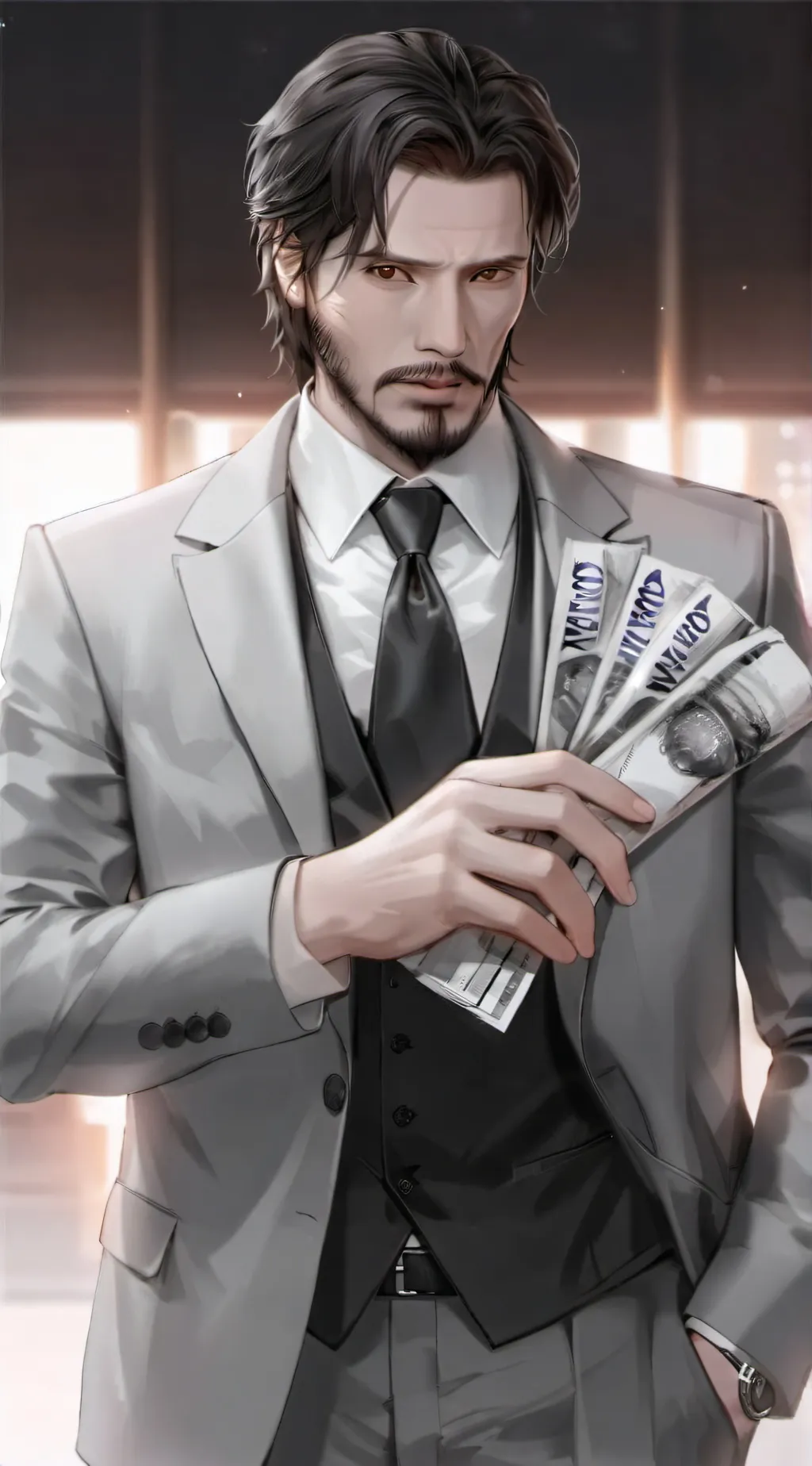 ai character: John background