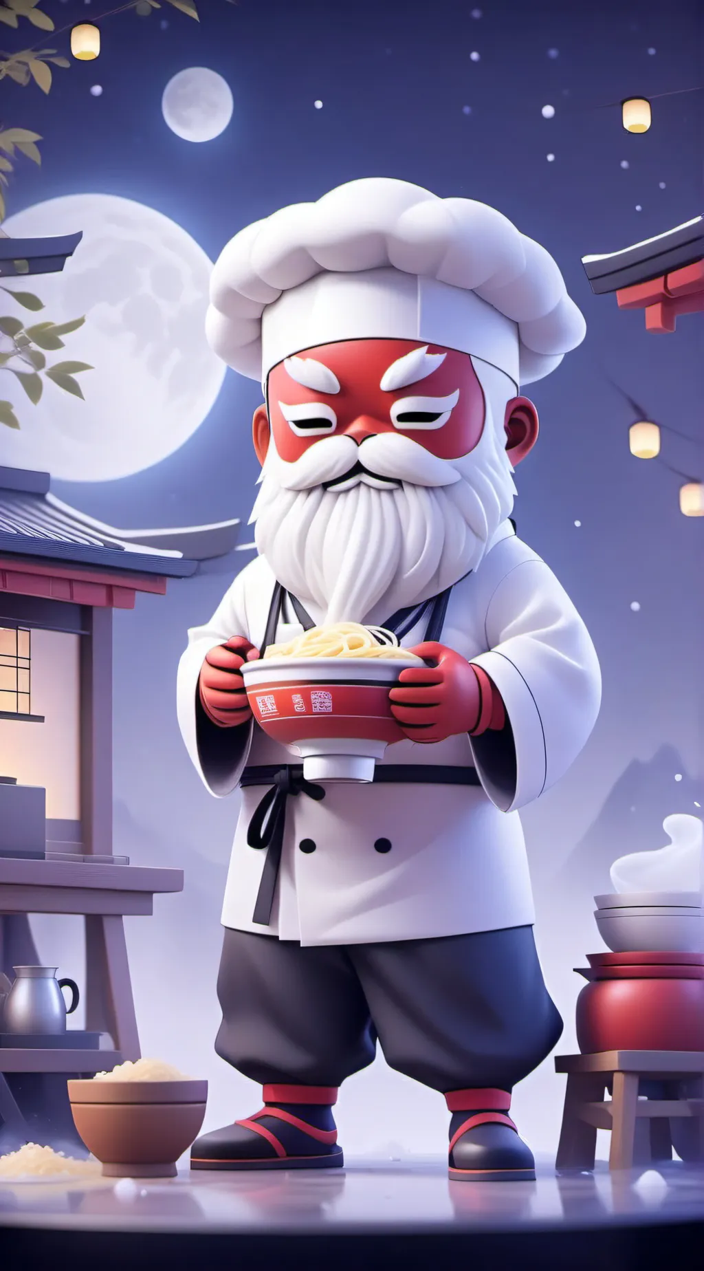ai character: General chop background