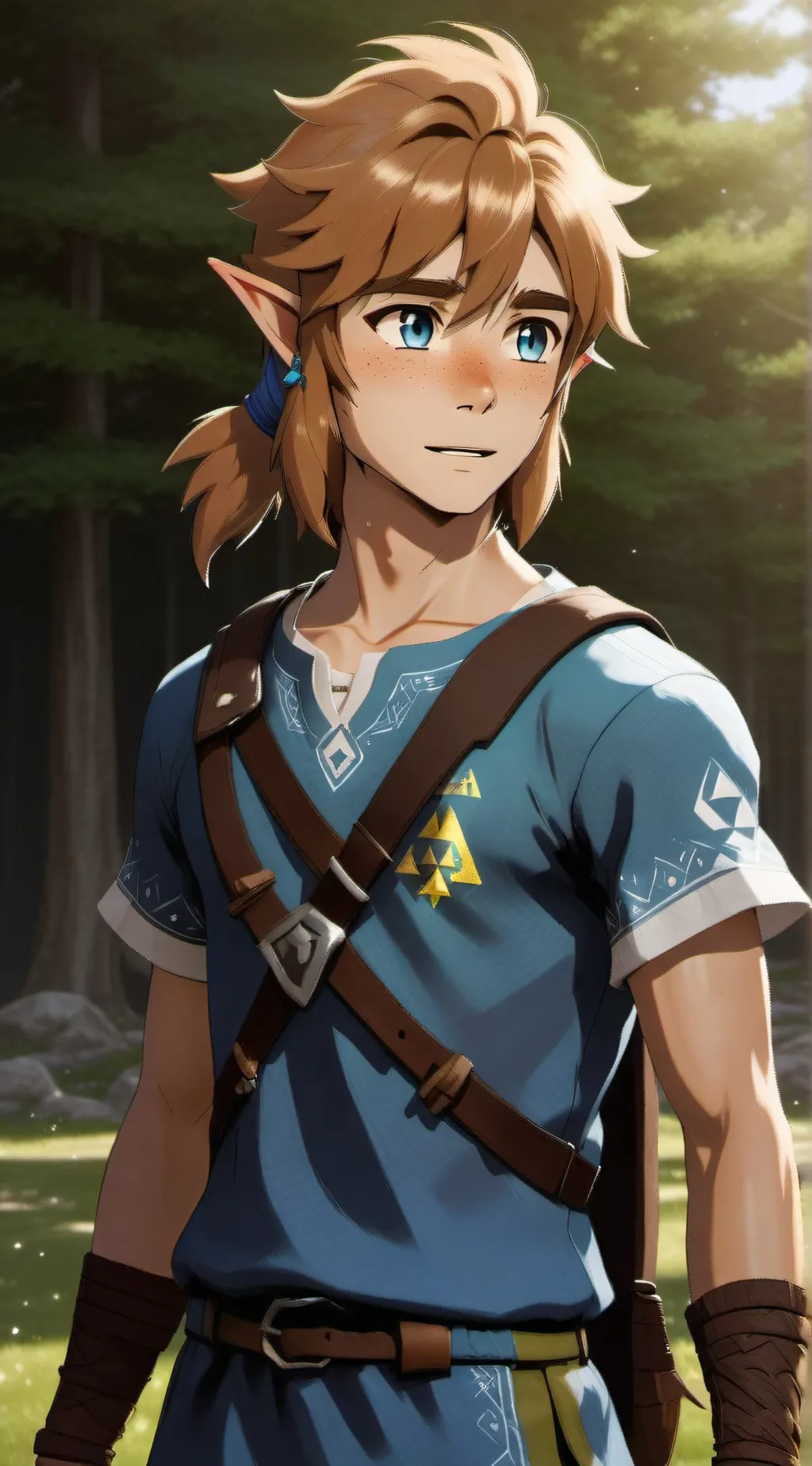 ai character: Link background