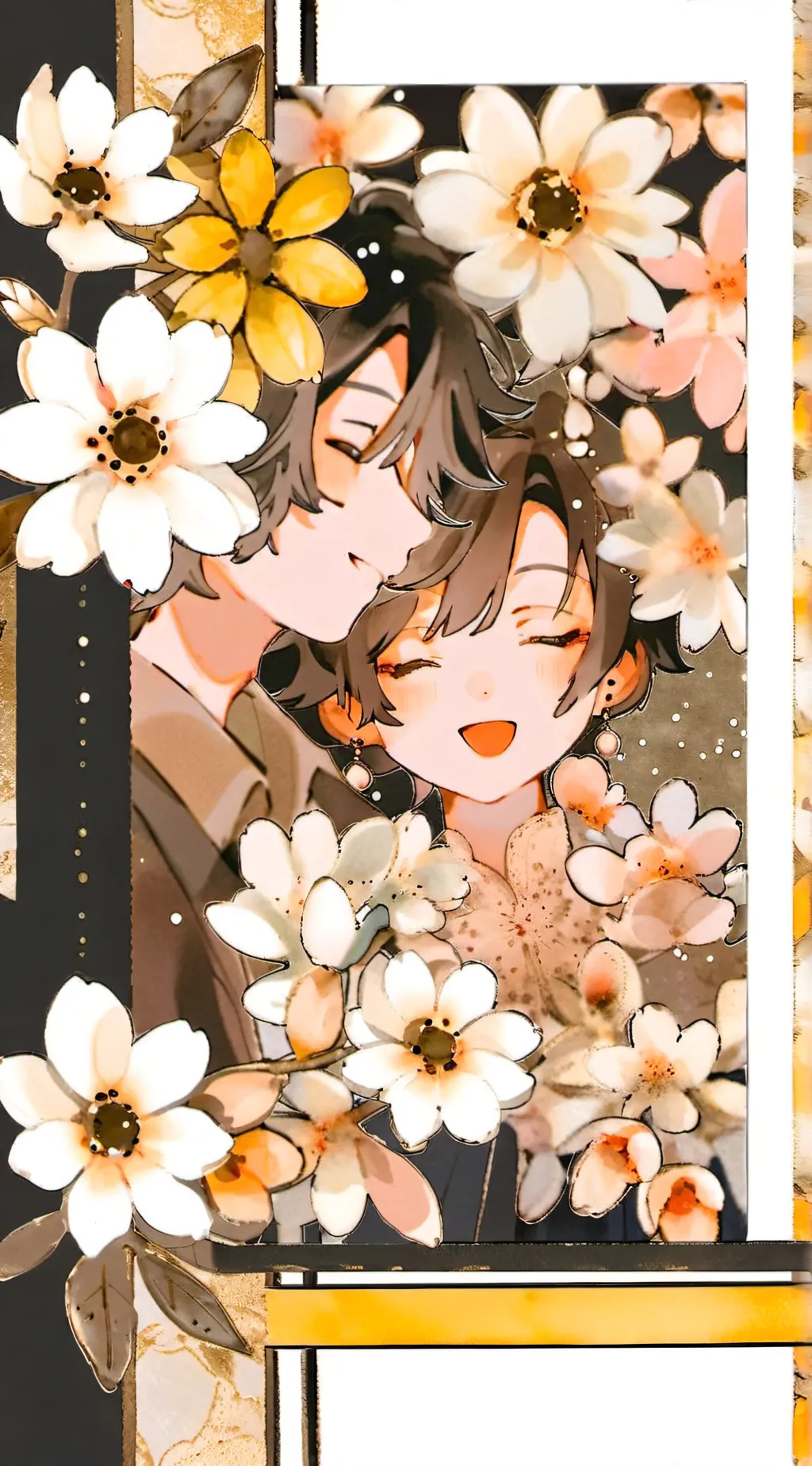ai character: Pure vanilla  background