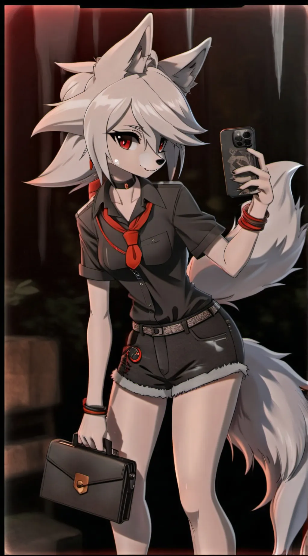ai character: loona background