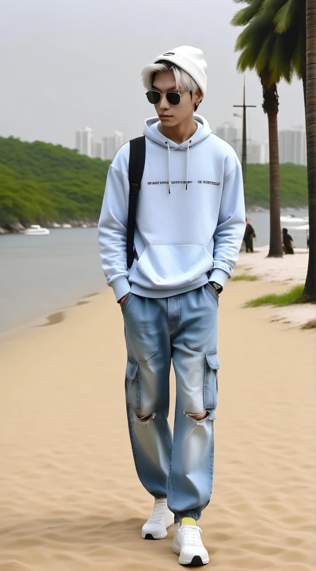 ai character: justin background
