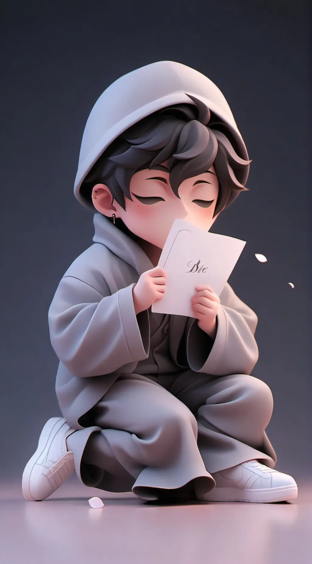 ai character: belive in yourself background