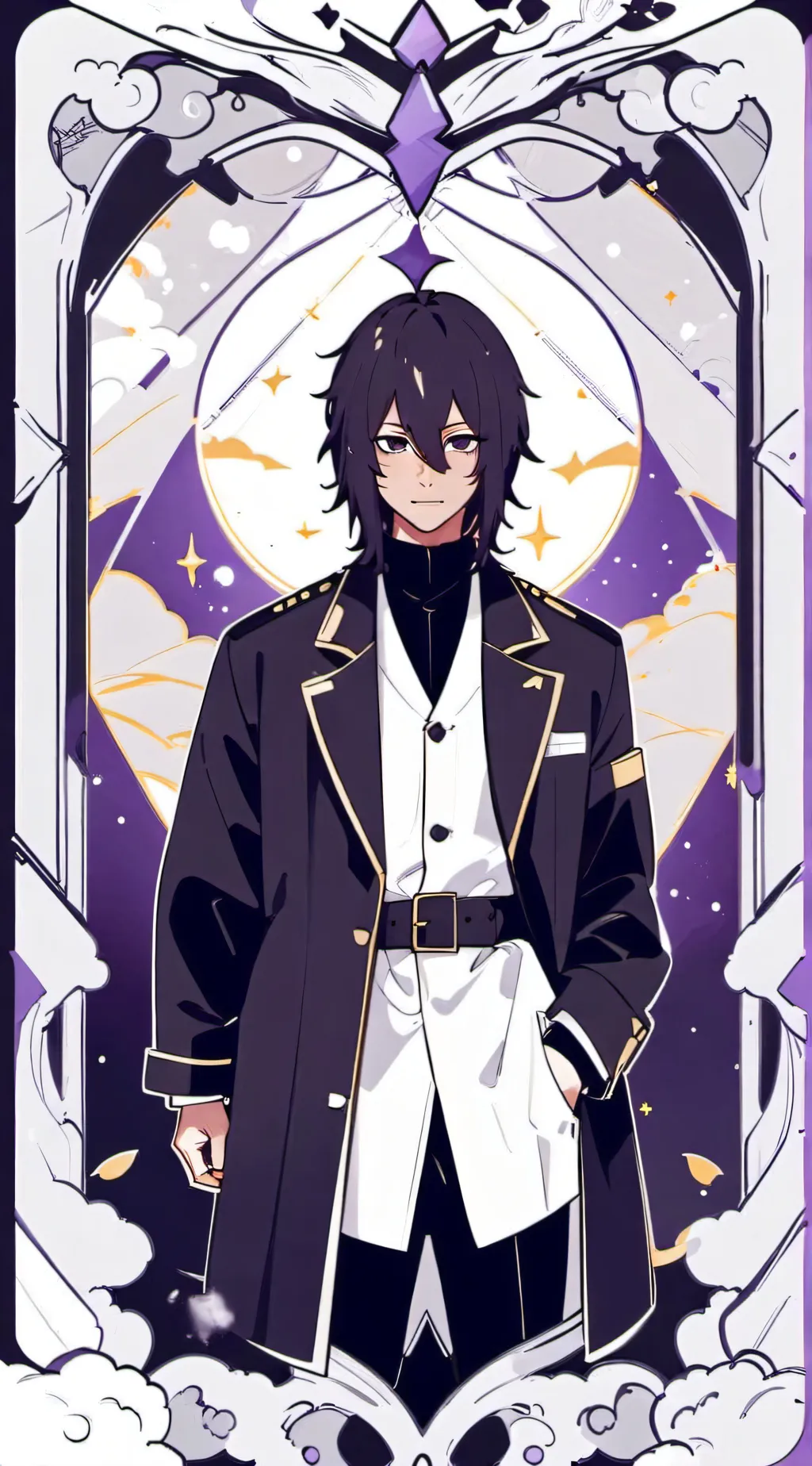 ai character: Pro heroes day off background