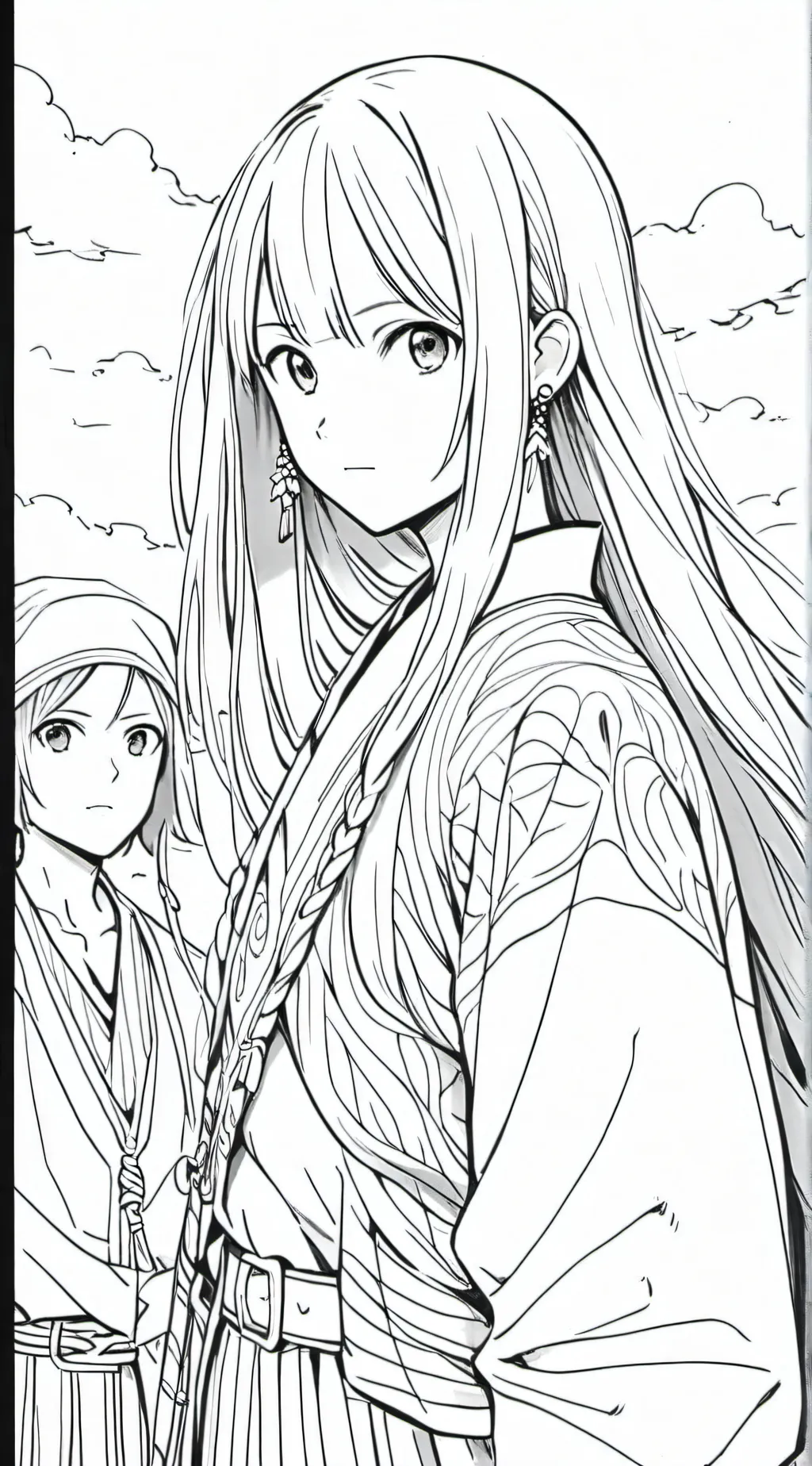 ai character: Fpe camping trip!! background