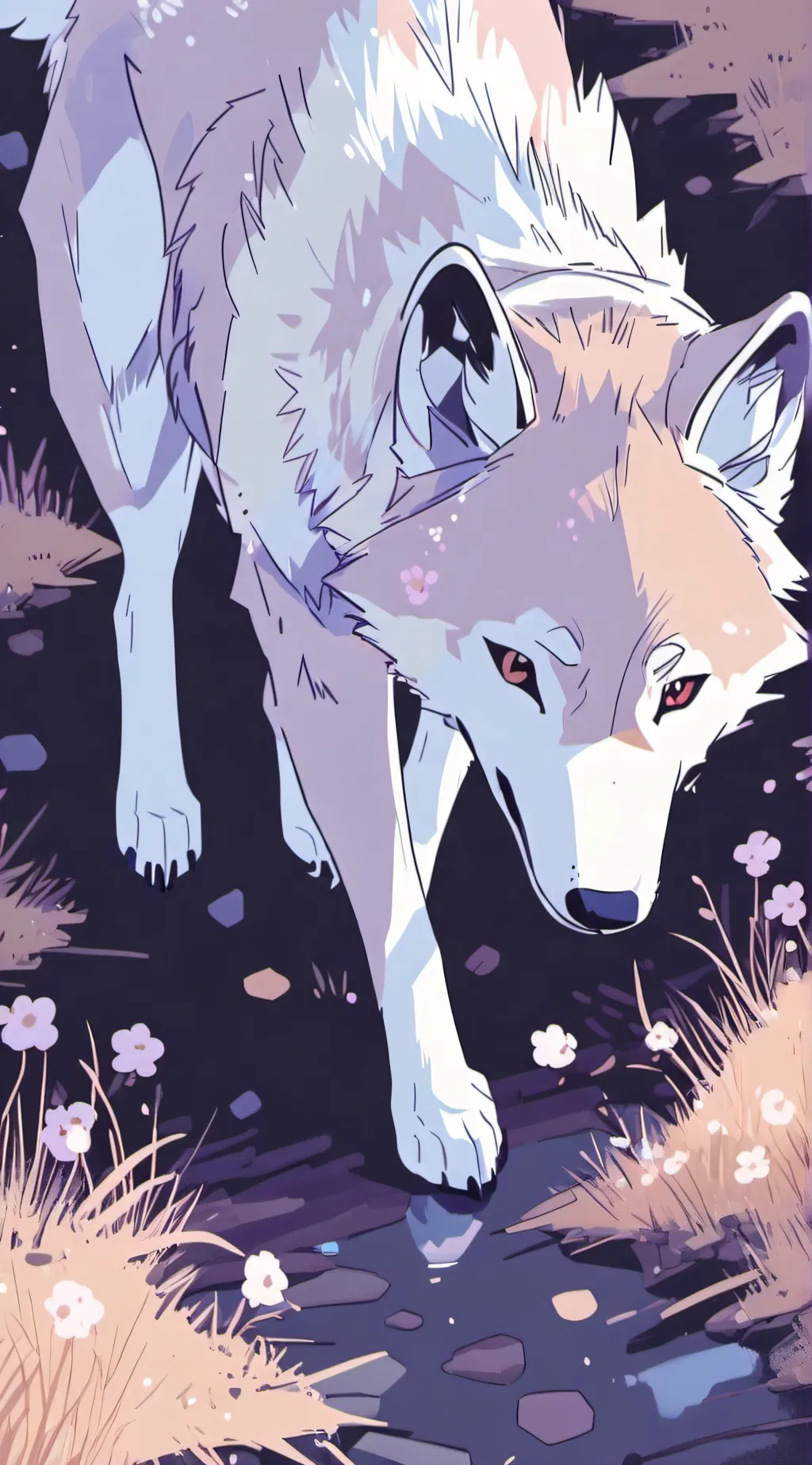 ai character: blood paws background