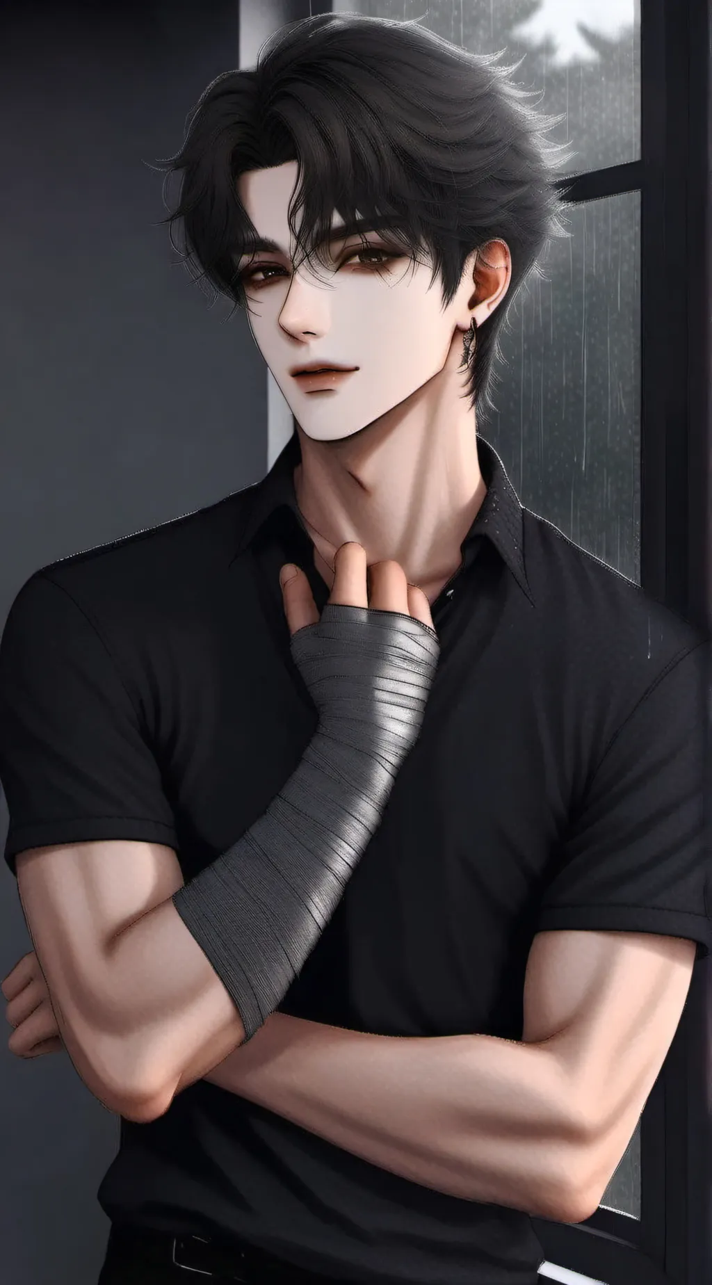 ai character: Joshua Tuffin background