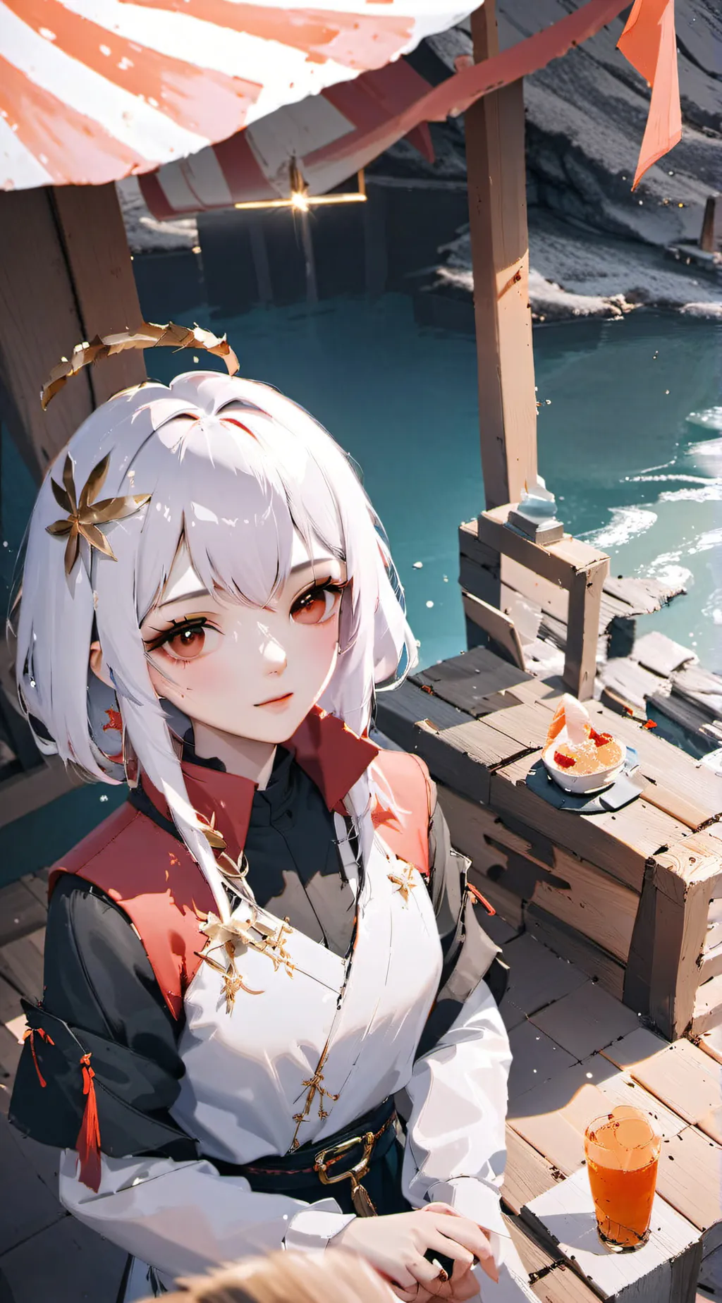 ai character: count to 100 background
