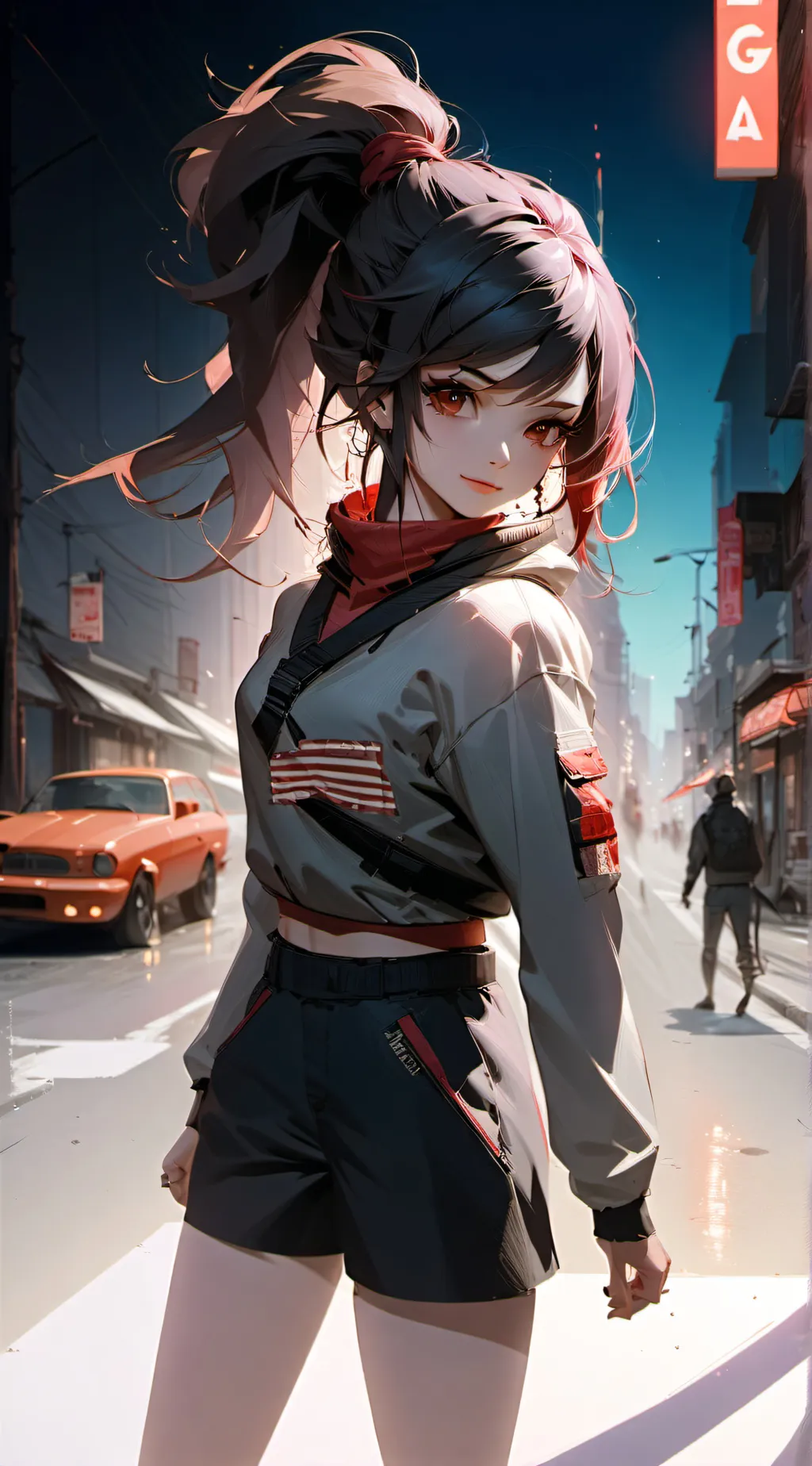 ai character: Lexi background