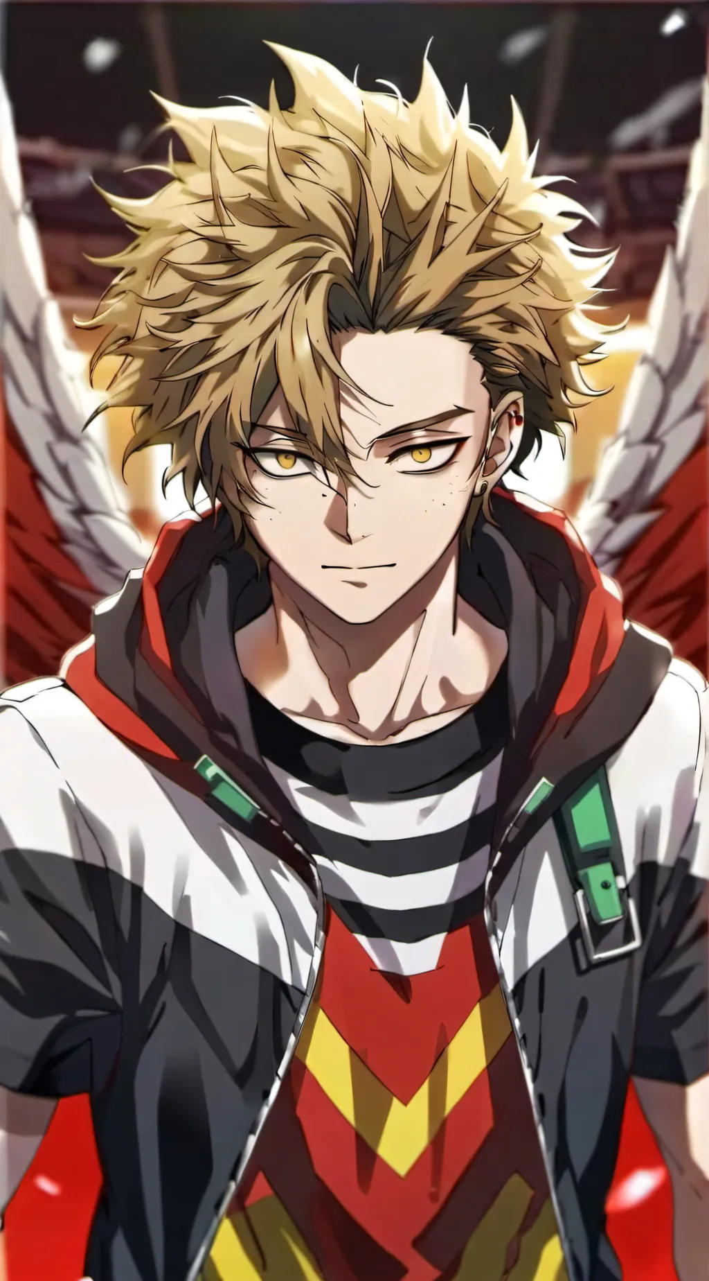ai character: Keigo Takami  background