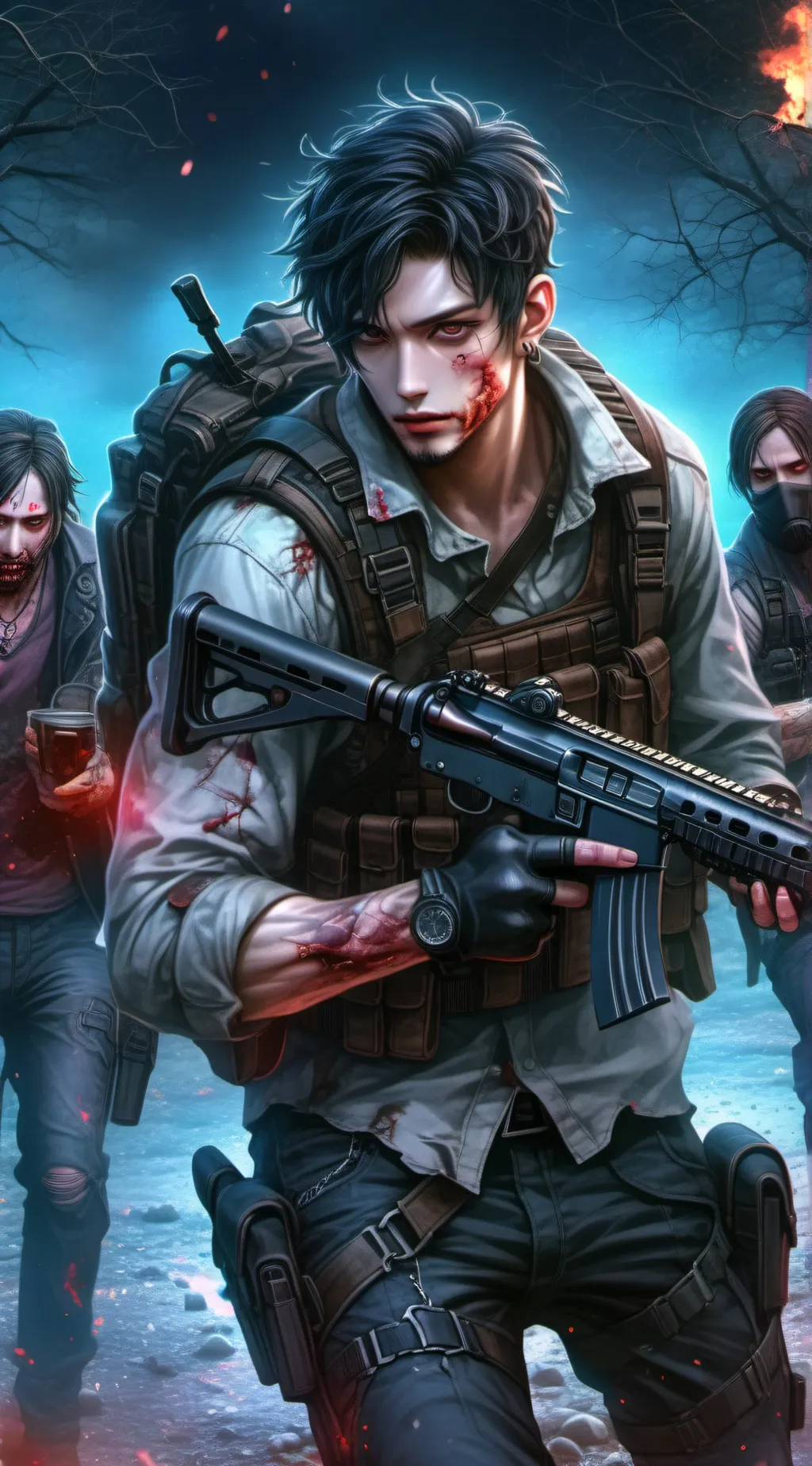 ai character: Zack background