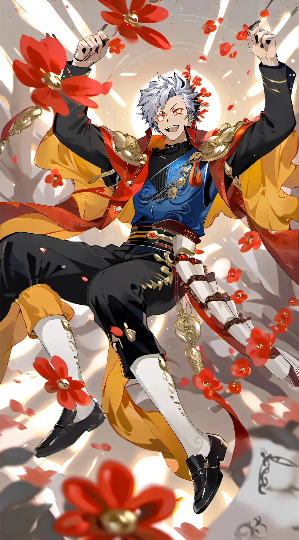 ai character: CLASS 1-A!!!!! background