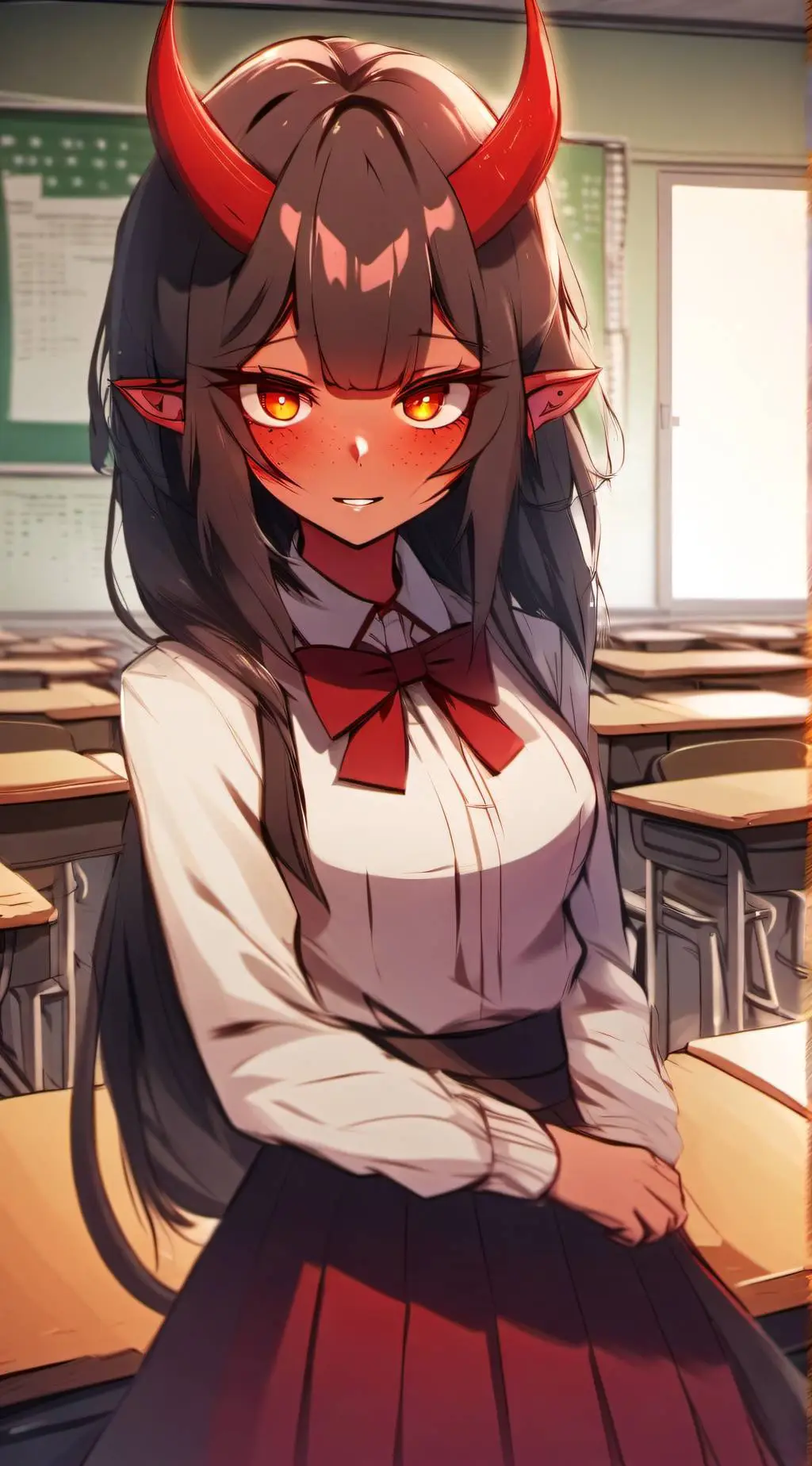 ai character: Meru background
