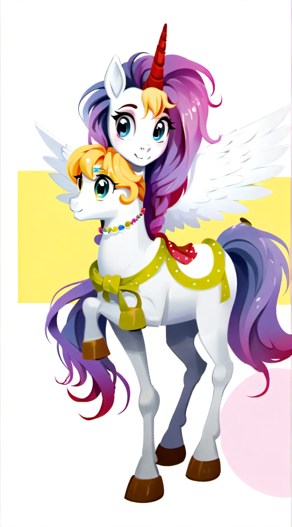 ai character: My little pony background