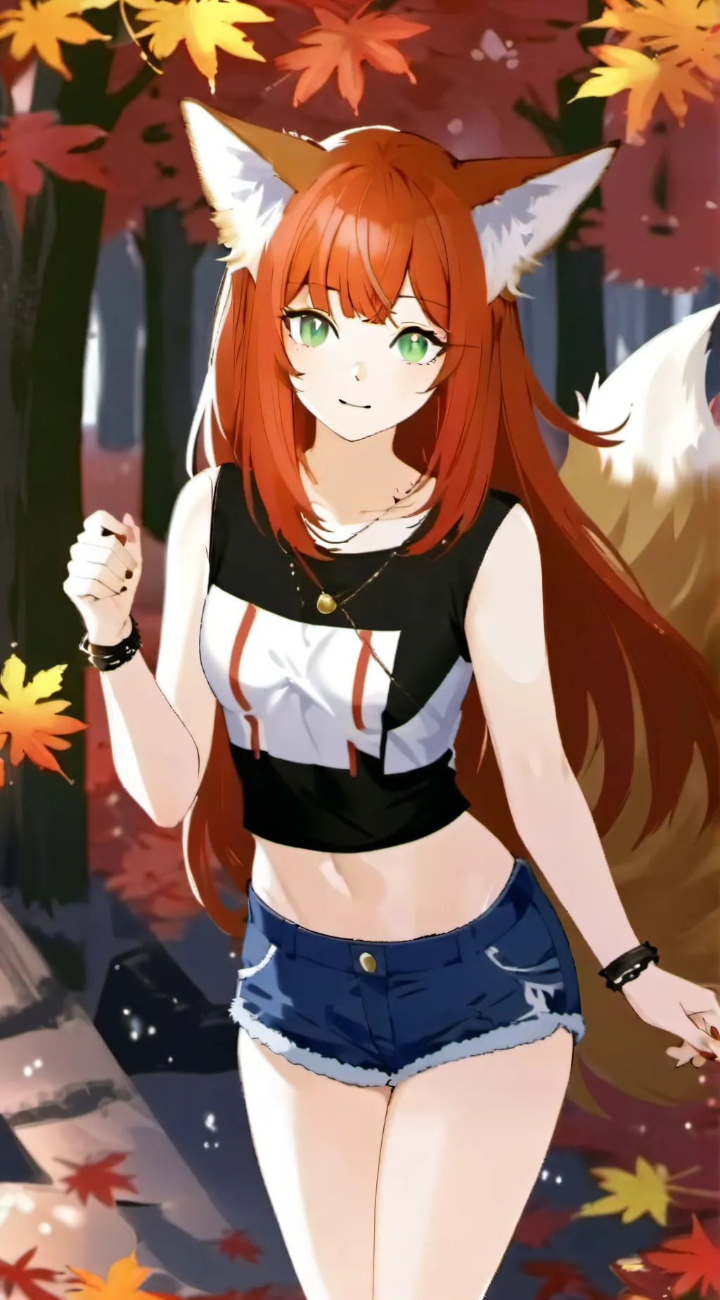 ai character: luna  background