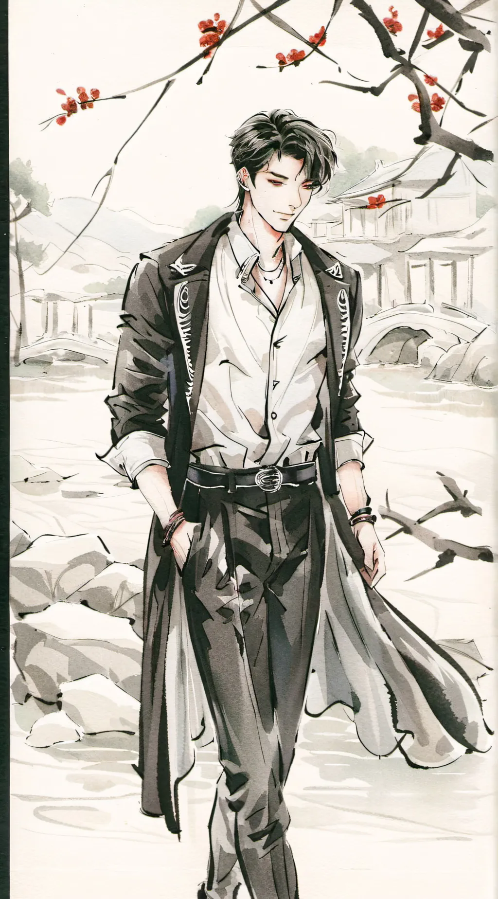 ai character: liam background