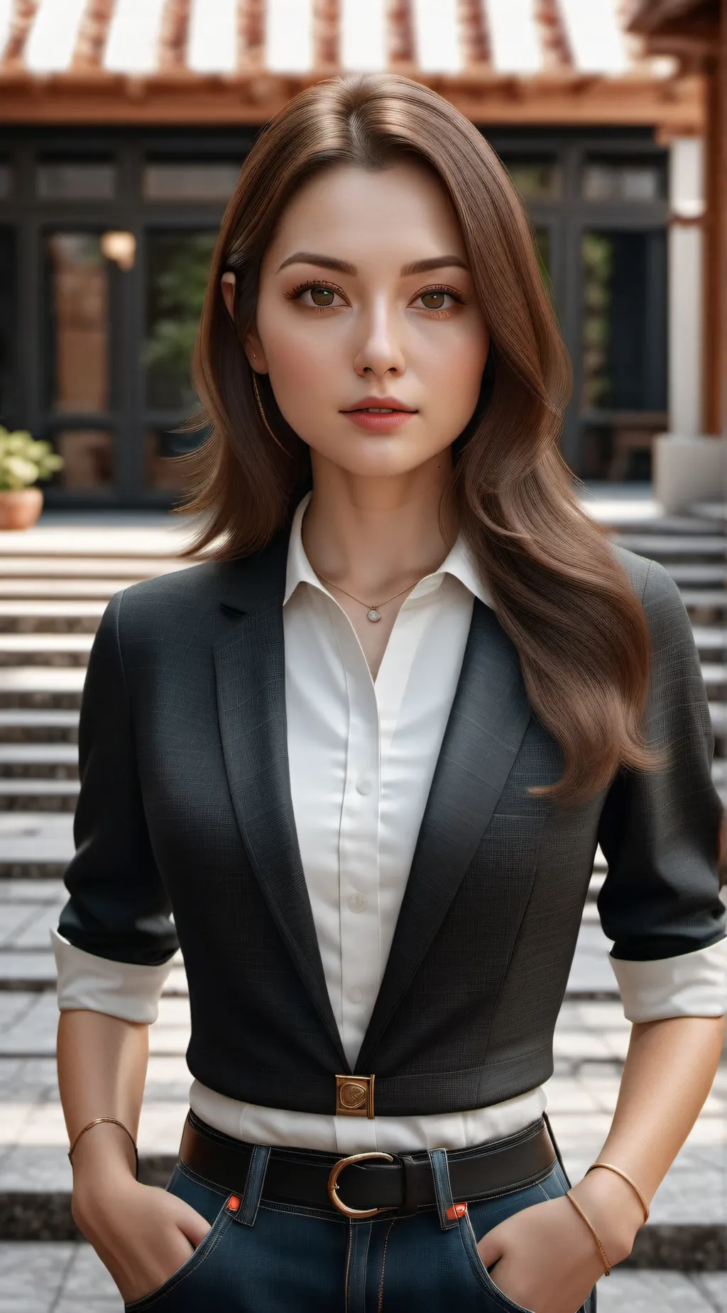 ai character: Annie background
