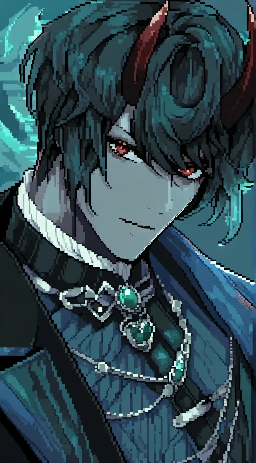 ai character: Damon  background