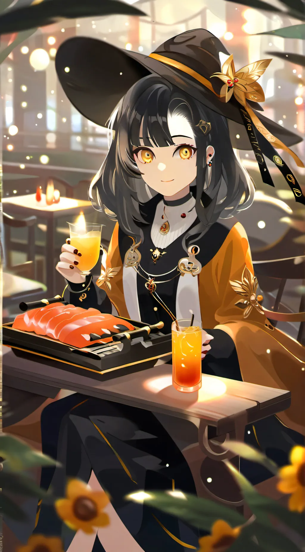 ai character: Helena  background