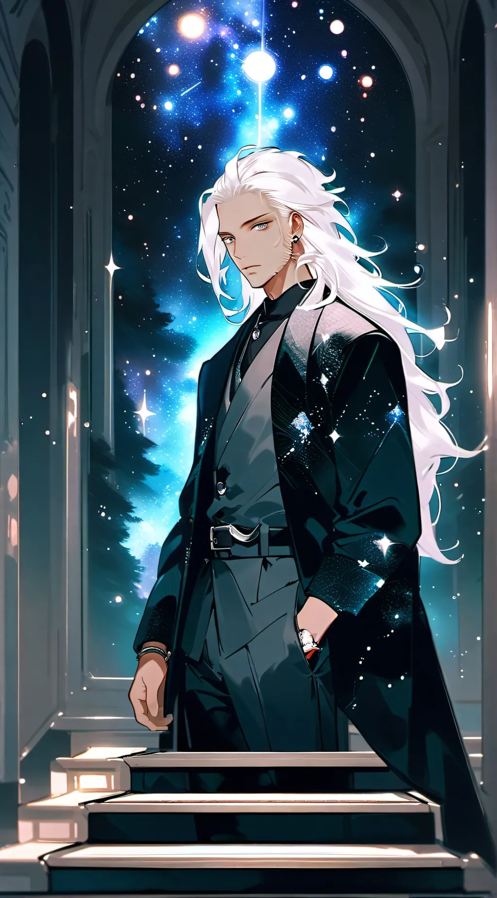 ai character: leo background