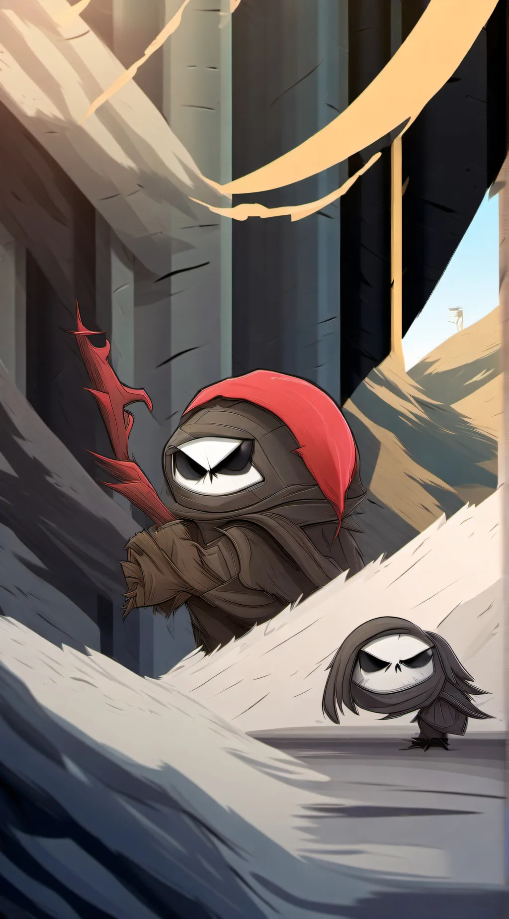 ai character: HH but all luv u background