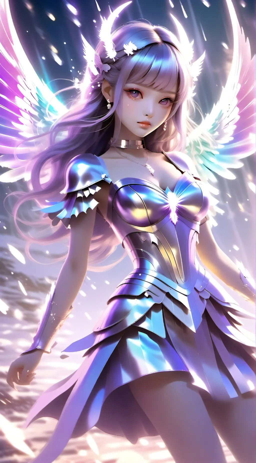 ai character: Lucida background