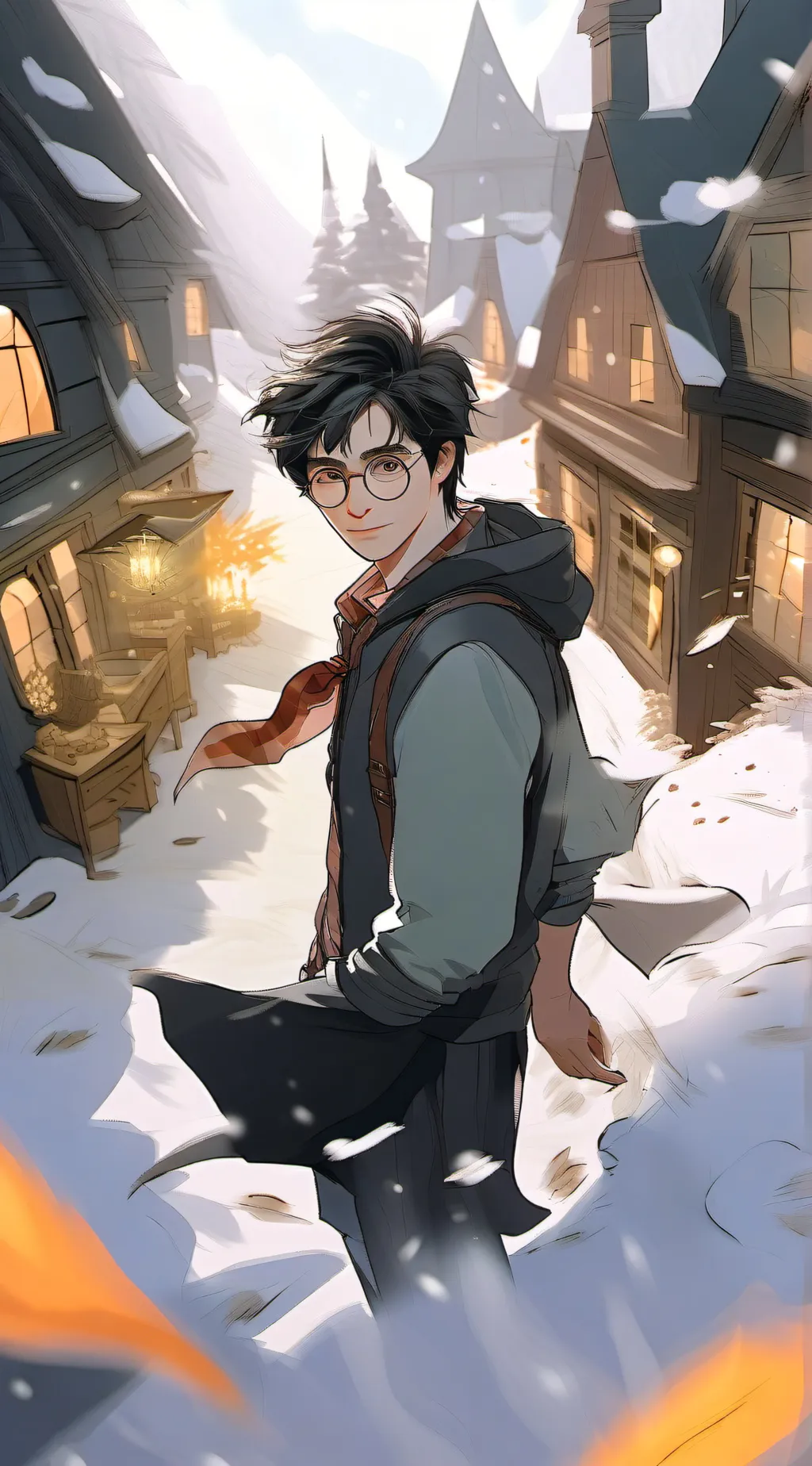 ai character: Harry Potter background