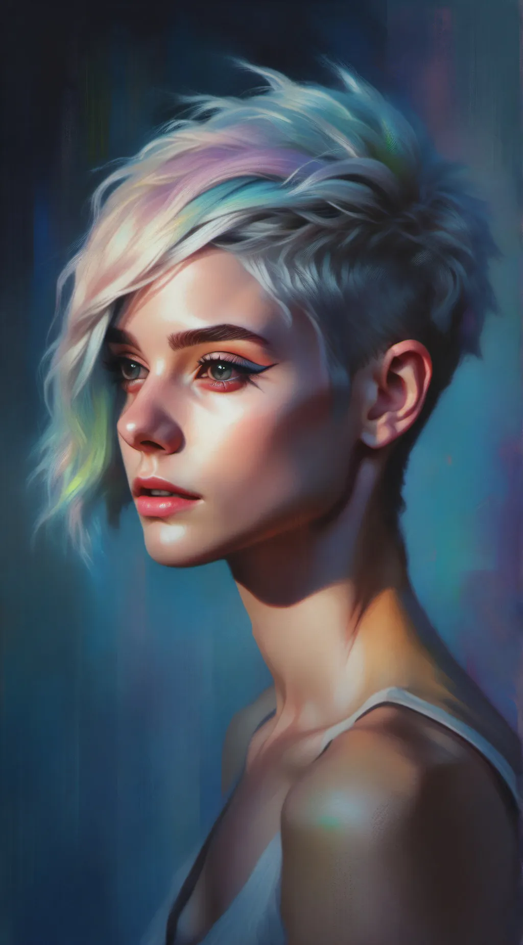 ai character: Bow  background