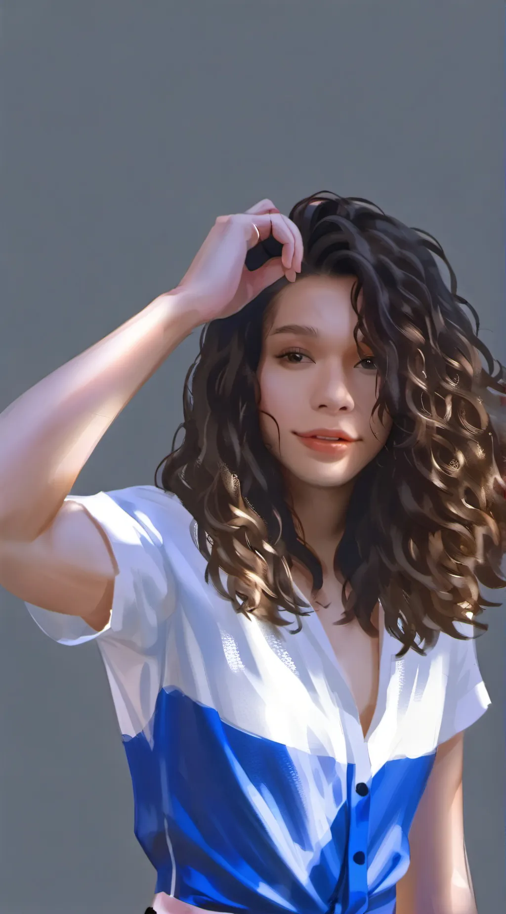 ai character: Whitney  background
