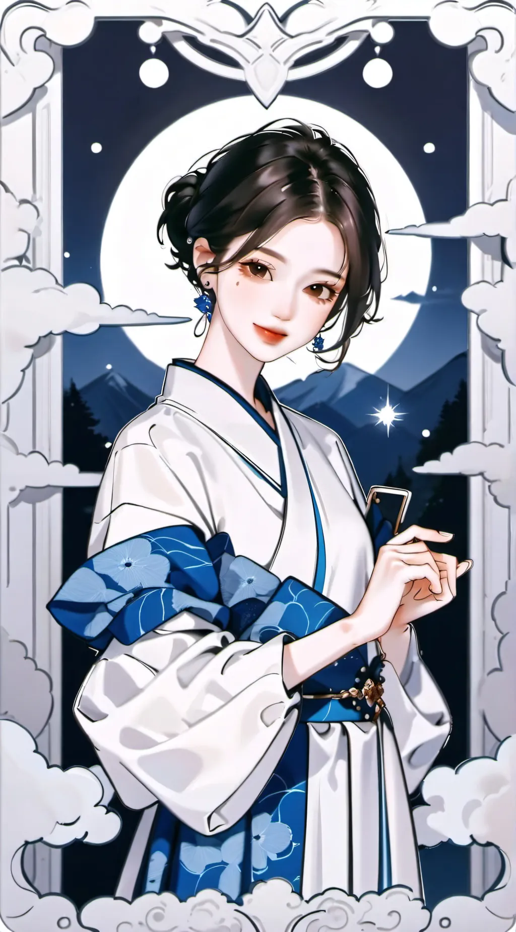 ai character: 虞书欣 background