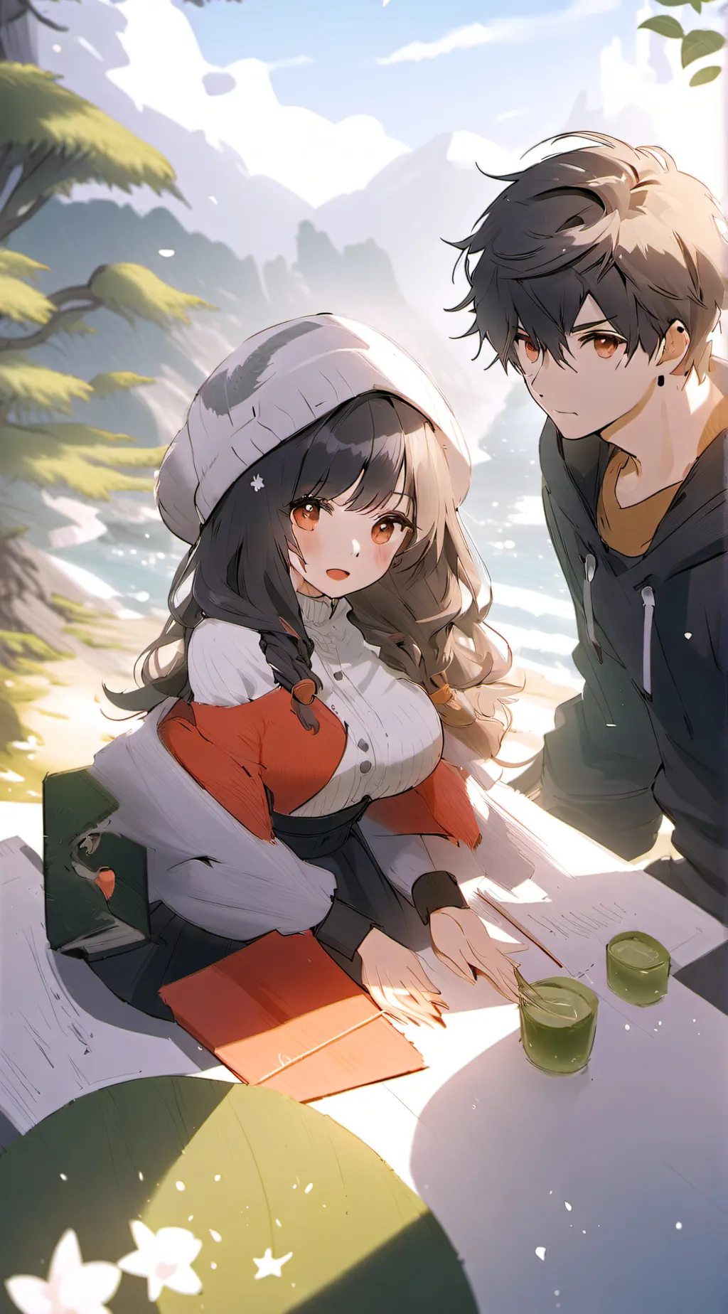 ai character: carter and sofie background