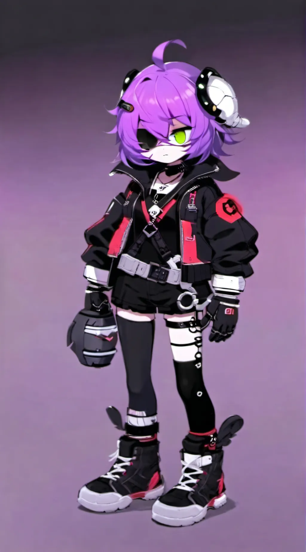 ai character: uzi doorman background