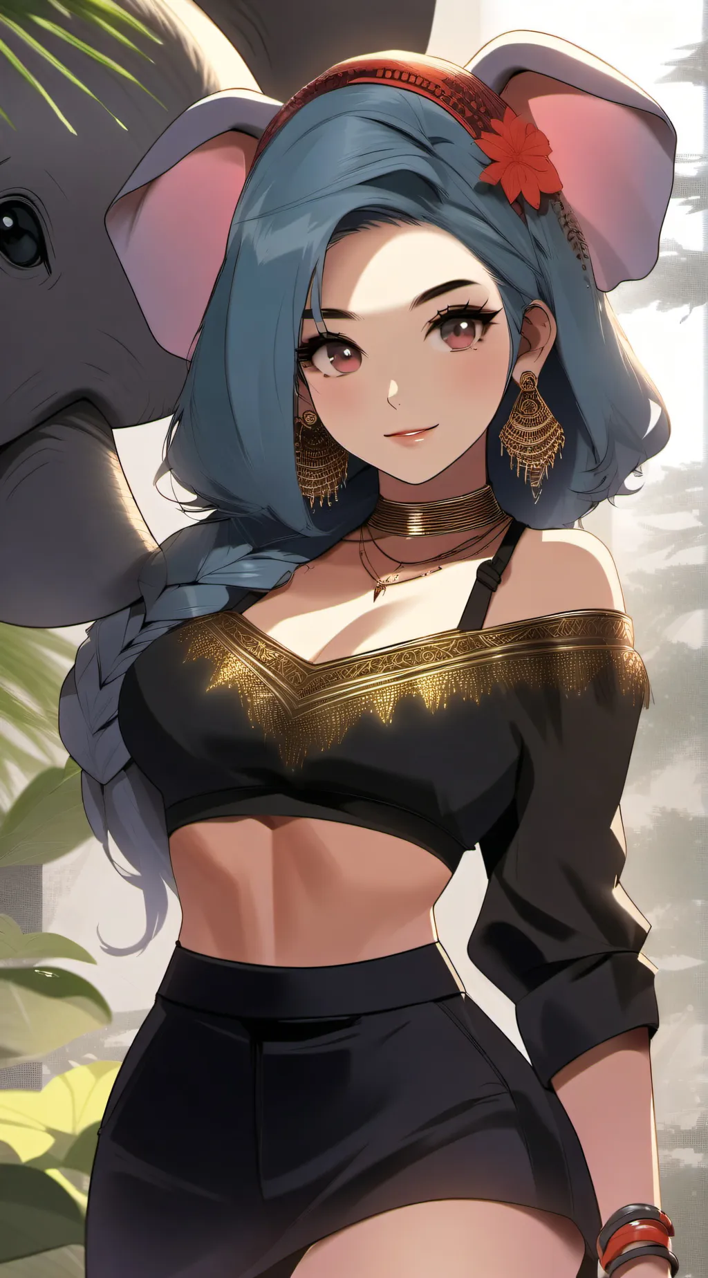 ai character: Ellie background