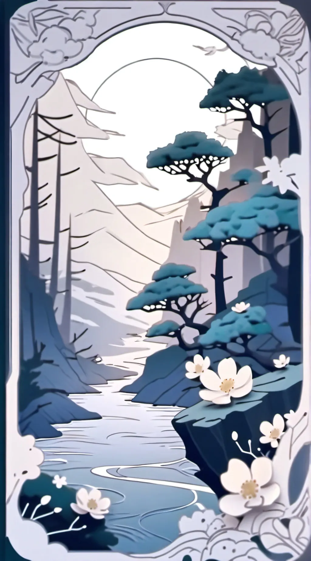 ai character: hashira  background