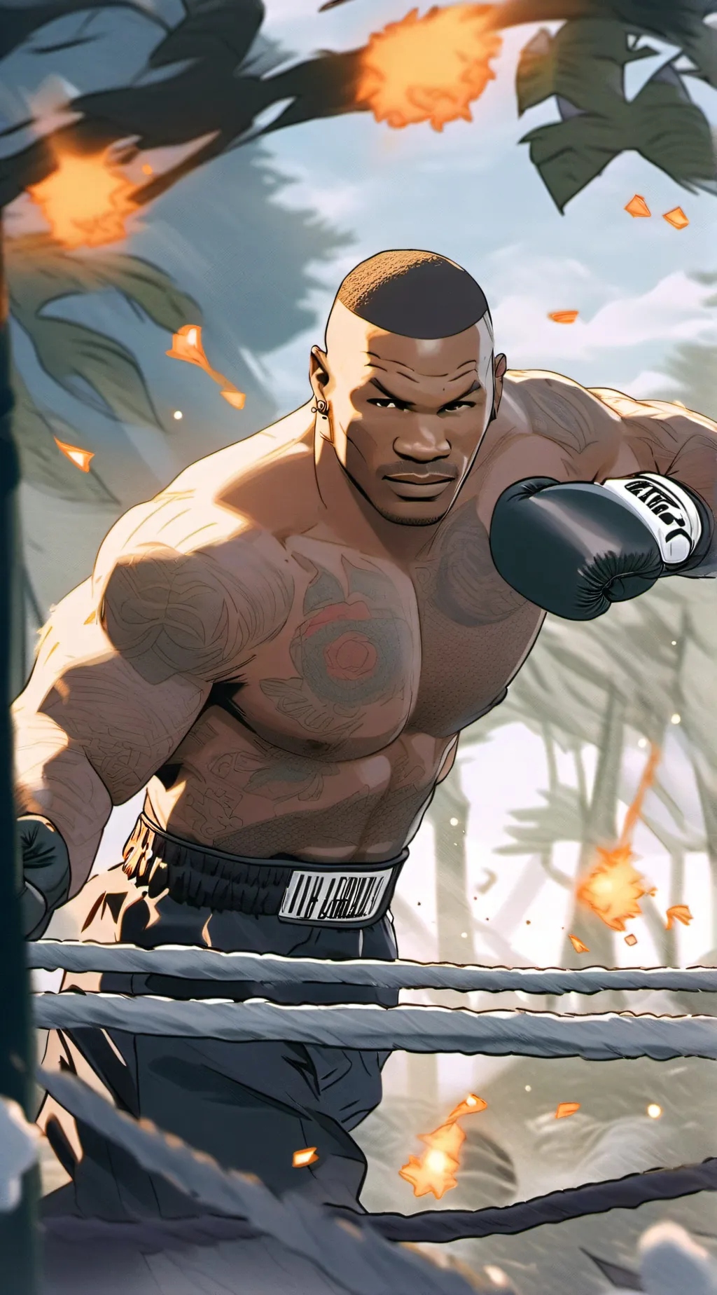 ai character: Mike Tyson background