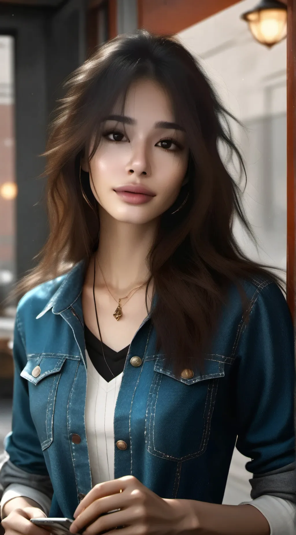 ai character: Stella background