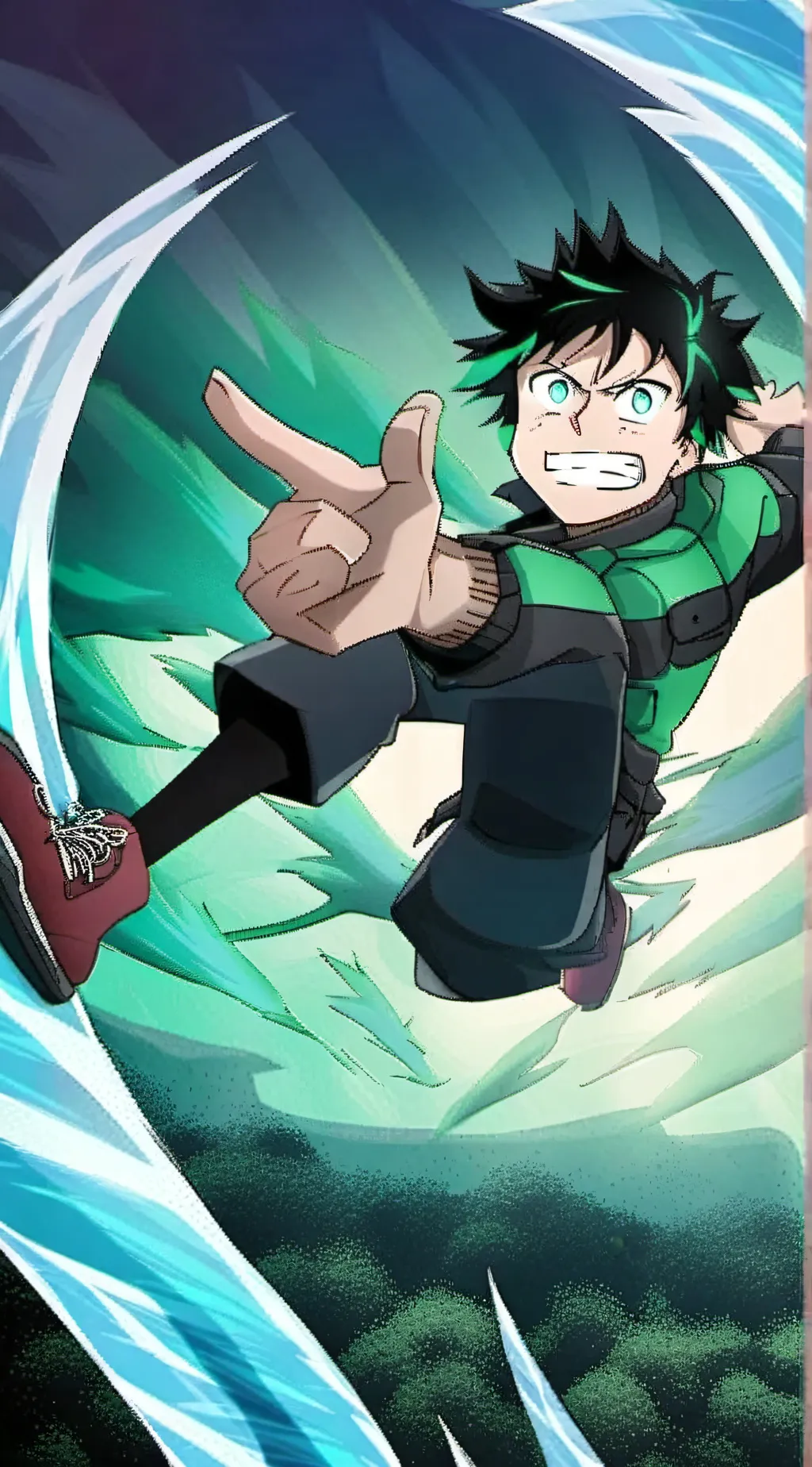 ai character: League of villains background