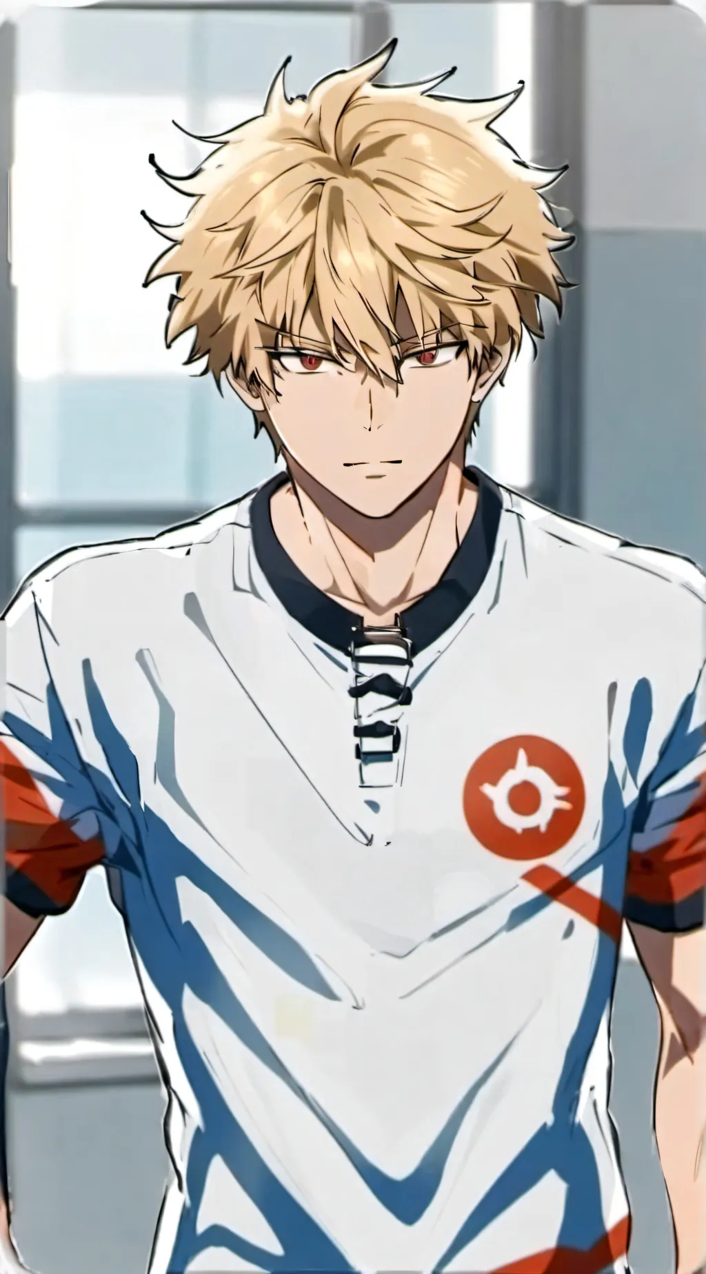 ai character: Katsuki bakugo background