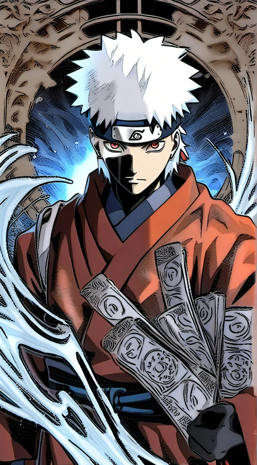 ai character: Team minato background